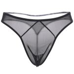 Passion See-through Mesh T-string Men Thong - Image 3