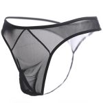 Passion See-through Mesh T-string Men Thong - Image 4