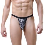 Fancy Leopard Mesh Assless G-string Men Underwear - Image 6