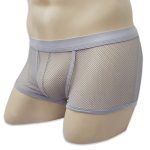Hot Style Transparent Fishnet Boxer Shorts For Men - Image 6