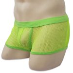 Hot Style Transparent Fishnet Boxer Shorts For Men - Image 4