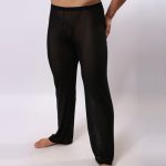 Strong Men Loose Transparent Mesh Pants - Image 3