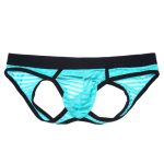 Men Young Pinstripe Low-rise Breathable Briefs - Image 4