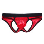 Men Young Pinstripe Low-rise Breathable Briefs - Image 5