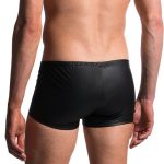 Men's Faux Leather Easy To Open Boxer Brief - Image 2