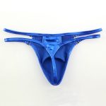 Heat On Fire Patent Leather Strappy Panties For Men - Image 2