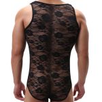 New Lace Sleeveless Men Flex Teddy - Image 4