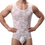 New Lace Sleeveless Men Flex Teddy - Image 5