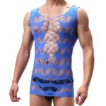 Hot Selling Fishnet Hollowed-out Men Vest - Image 2