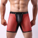 Men Front Takedown Breathable Mesh Boxer Briefs - Image 5