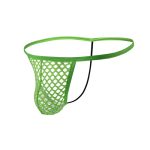 Big Fishnet Simple Men T-back Thong - Image 3