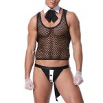 Waiter Houseboy Club Show Wear Sexy Lingerie Suit - Image 2