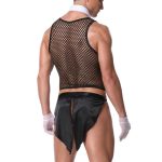 Waiter Houseboy Club Show Wear Sexy Lingerie Suit - Image 4