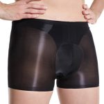 Glossy High-elastic Soft Men Boxers - Image 9