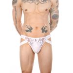 Low-waist See-through Lace Men Sexy Panty - Image 4