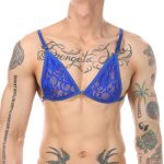 Alluring Mankini Lace Bra Adjustable For Men - Image 6