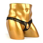 Men Front Opened Free Lace See-through Panty - Image 2