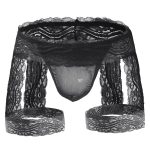 Men Lace Boxers Briefs Sexy Lingeries - Image 5