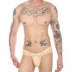 Night Club Shining Rhinestone Fishnet Vest - Image 5