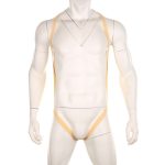 Super Sexy Men One-piece Ice Silk Assless Underwear - Image 6