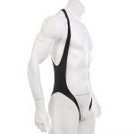 Super Sexy Men One-piece Ice Silk Assless Underwear - Image 4