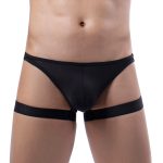 Strong Men Ice Silk Sexy Lingeries Underwears - Image 3
