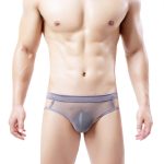 Multi-colored Hollowed-out Mesh Assless Panty For Men - Image 2