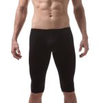 Men Hot Ice Silk Elastic Fifth Pants - Image 9