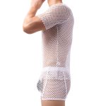 Sultry Men Breathable Fishnet T-shirt - Image 7