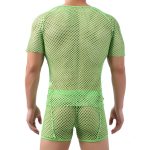 Sultry Men Breathable Fishnet T-shirt - Image 4