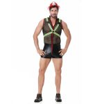 Men Firefighters Role Playing Costumes