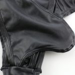 Men Night Club Patent Leather T-back Briefs - Image 5