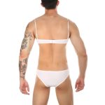 New Men's Gay Lace Bra And Panty Suit