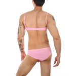 New Men's Gay Lace Bra And Panty Suit - Image 5