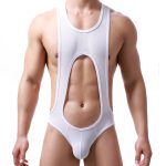 Men's Breathable Hollowed-out Mesh One-piece Suit - Image 6
