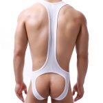 Men's Breathable Hollowed-out Mesh One-piece Suit - Image 11