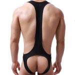 Men's Breathable Hollowed-out Mesh One-piece Suit - Image 5