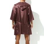 Sexy Bandaged Relaxed Bathrobe For Men - Image 12