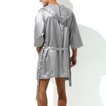 Sexy Bandaged Relaxed Bathrobe For Men - Image 14