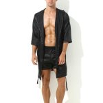 Sexy Bandaged Relaxed Bathrobe For Men - Image 5