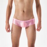 Sexy High-elastic Smooth Glossy Panty For Men - Image 11