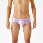 Sexy High-elastic Smooth Glossy Panty For Men - Image 13