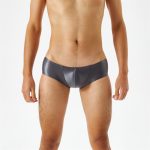Sexy High-elastic Smooth Glossy Panty For Men - Image 15