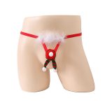 New Christmas Feather Hat Panty For Men