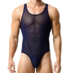 New Men's Vest Jumpsuit Mesh Sexy Underwears - Image 6