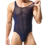 New Men's Vest Jumpsuit Mesh Sexy Underwears - Image 7