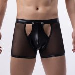 Men's Hot Front Opening Mesh Panty Boxers - Image 6