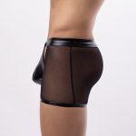 Men's Hot Front Opening Mesh Panty Boxers - Image 9