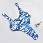 Strong Men's Elastic Camouflage Bodysuit One-pieces
