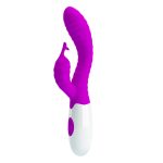 Prettylove Striped Rabbit Vibrator - Image 2